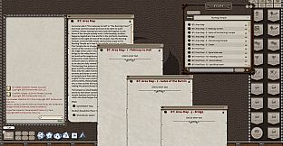 Fantasy Grounds - 0one's Colorprints #3: The Burning Temple (Map Pack)