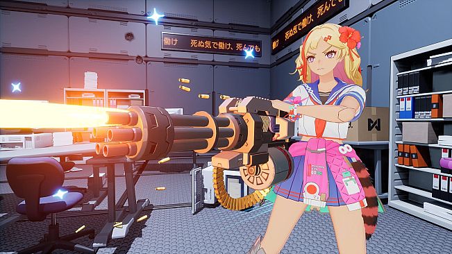 FULL METAL SCHOOLGIRL - Accessory: "Red Raccoon Tail"