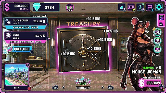 QUTAS67 - Qubic Ultimate Tap Adventure Simulator 2067