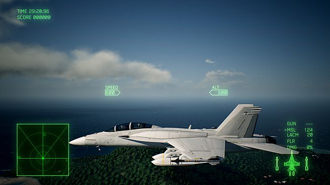 ACE COMBAT7: SKIES UNKNOWN - F/A-18F Super Hornet Block III Set