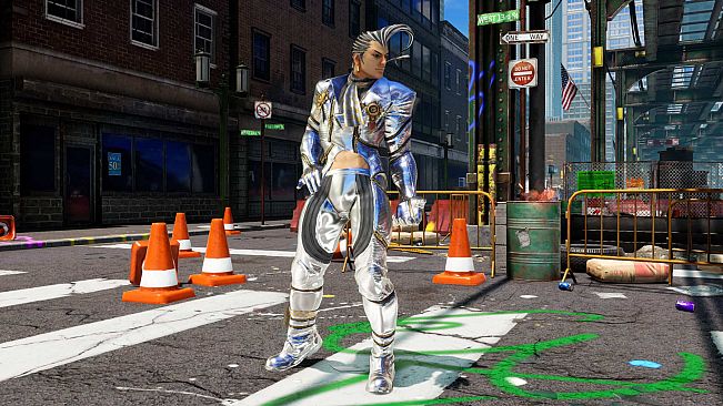 FIGHTING EX LAYER - Color Gold/Silver: Rosso