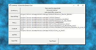 Condenser: A Game Developer's Research Tool