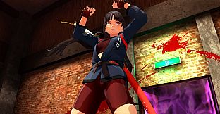 OneeChanbara ORIGIN - Exclusive Saki Costume: Tsubaki-Style Mortal Combat Gi Dark Navy