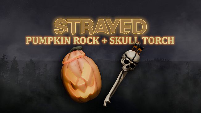 Strayed - Pumpkin Rock & Skull Torch Pack