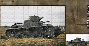 Pixel Puzzles WW2 Jigsaw - Pack: Italian Tanks