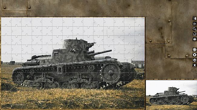 Pixel Puzzles WW2 Jigsaw - Pack: Italian Tanks