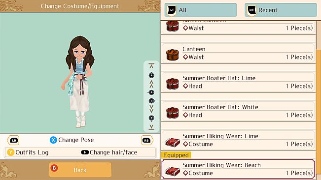 Summer Hiking Wear - WorldNeverland - Daily Life in the Elnea Kingdom - Another Life Adventure