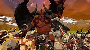 Polygon Fantasy Battle Simulator