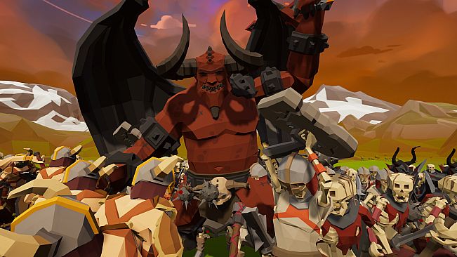 Polygon Fantasy Battle Simulator