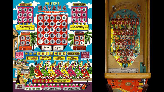 Bingo Pinball Gameroom - United Havana
