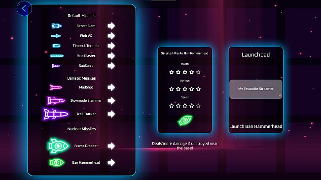 Stream Defense Protocol - Nuclear Missiles Pack