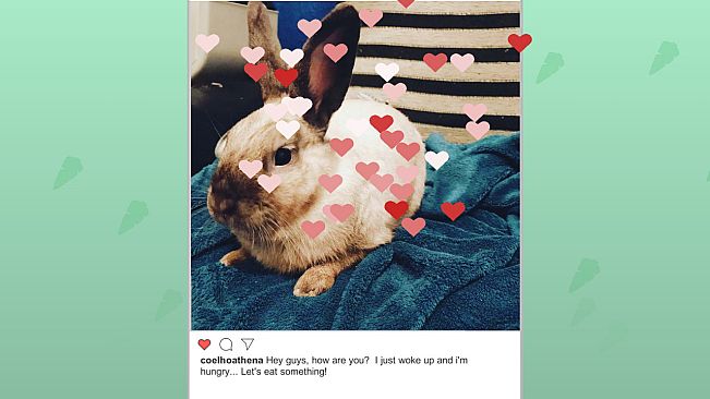 Athena, the rabbit - Jigsaw Puzzle