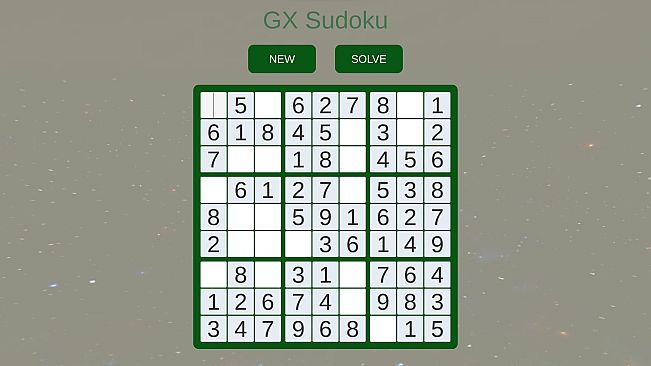 GX  Sudoku