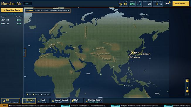 AIR EMPIRE: 1950 Airline Tycoon