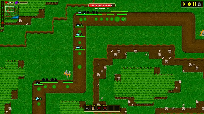 Adventures in tower defence land