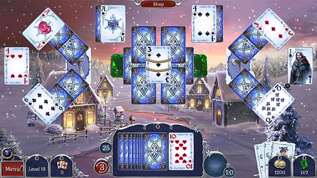 Jewel Match Solitaire: Winterscapes