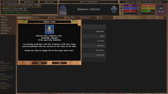 Approaching Infinity: Interface Expansion