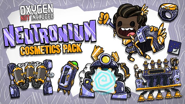 Oxygen Not Included: Neutronium Cosmetics Pack