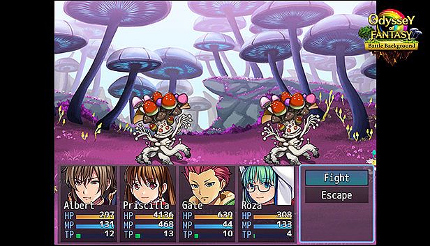 RPG Maker MZ - Odyssey of Fantasy: BattleBackground