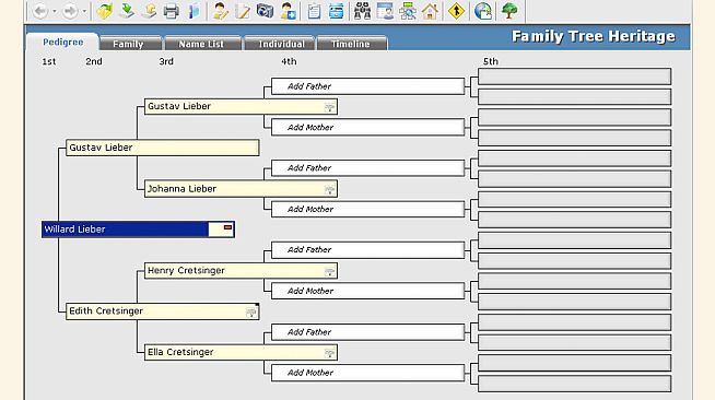 Family Tree Heritage Platinum 9 - Mac