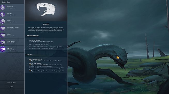 Northgard - Sváfnir, Clan of the Snake