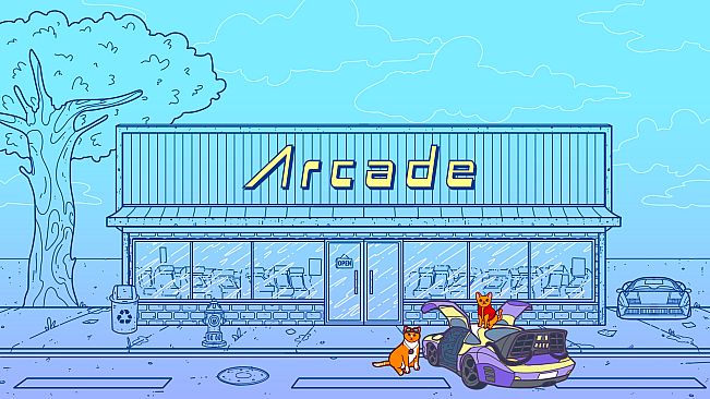 An Arcade Full of Cats