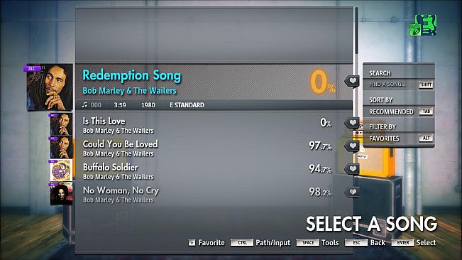 Rocksmith 2014 Edition – Remastered – Bob Marley & The Wailers - “Redemption Song”