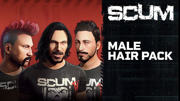SCUM Male Hair Pack