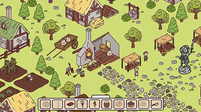 Hidden Doodles: Medieval Town