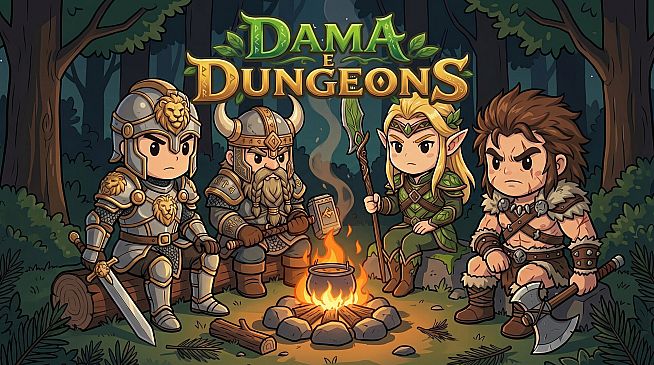 Dama e Dungeons: 2D