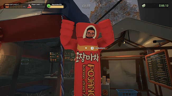 POJANGMACHA : Korean Street Food Management Simulator