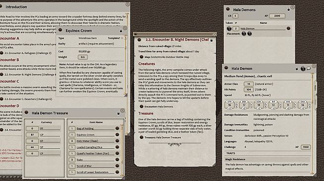 Fantasy Grounds - Road to War: The Equinox Crown (5E)