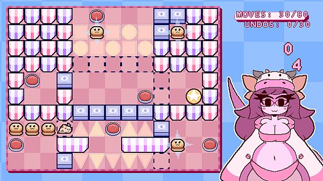 Giant Snake Girl wants The Burger!