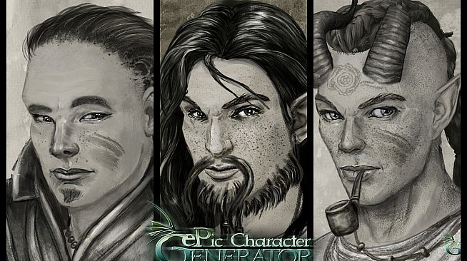 ePic Character Generator - Season #3: Portrait Male