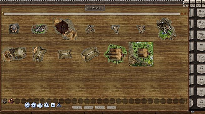 Fantasy Grounds - Map Adventures #1 - Forests & Mountains (Map and Token Pack)