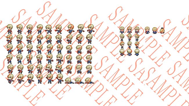 RPG Maker MV - Actors graphic set 01