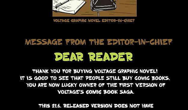 Voltage Graphic Novel
