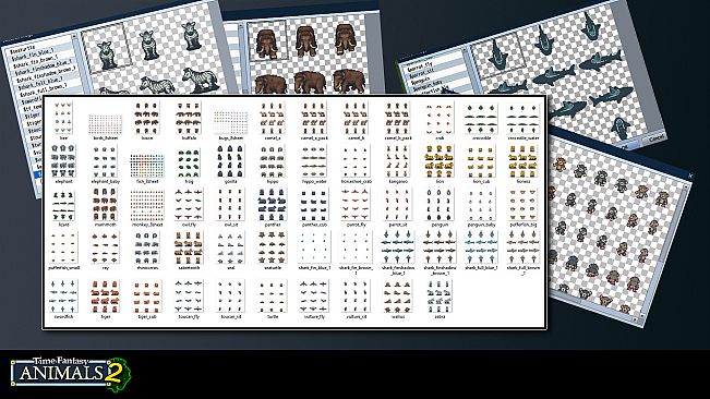 RPG Maker MZ - Time Fantasy Add on Animals 2
