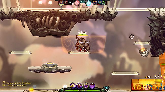 Awesomenauts - Bullbarian Deadlift Skin