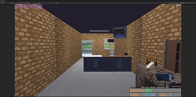 Paint Desk Simulator