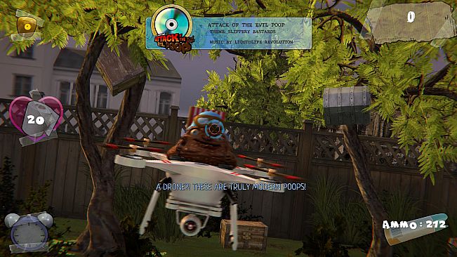 ATTACK OF THE EVIL POOP