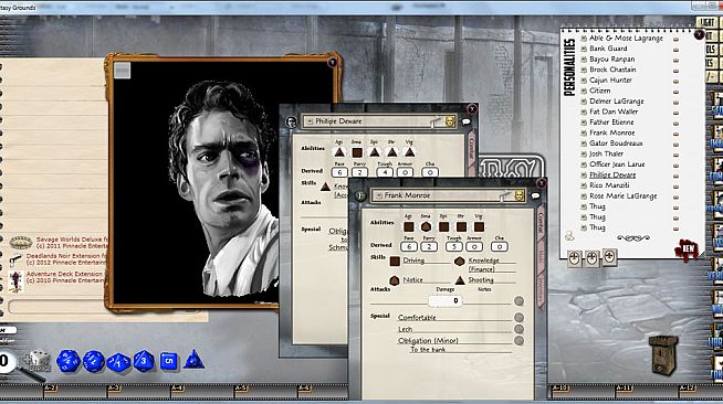 Fantasy Grounds - Deadlands Noir - The Old Absinthe House Blues (Adventure)