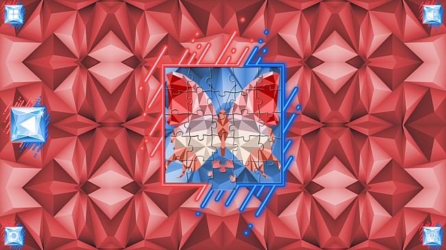 Poly Jigsaw: Butterflies