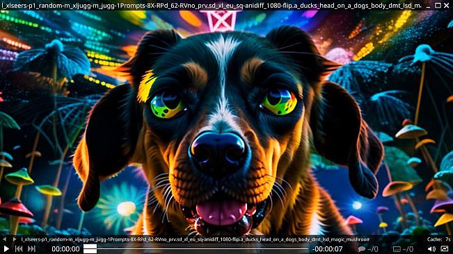 AI-VJ - Psy 1 Visuals