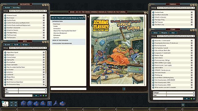 Fantasy Grounds - XCrawl Classics #1: The Crawl Formerly Known as Terror on the Tundra