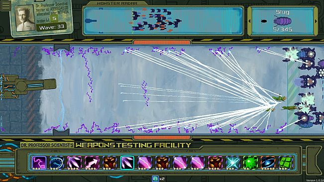 Dr. Professor Scientist's Weapons Testing Facility