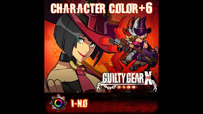 GGXrd Extra Color Palettes - I-NO