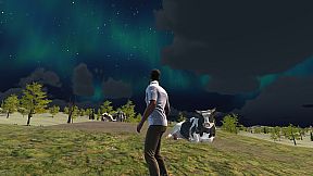 Directly Drink Milk from Cow　【直に牛乳を飲め】