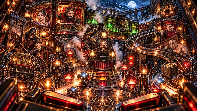 Pinball Fantasy Zombie Halloween Express