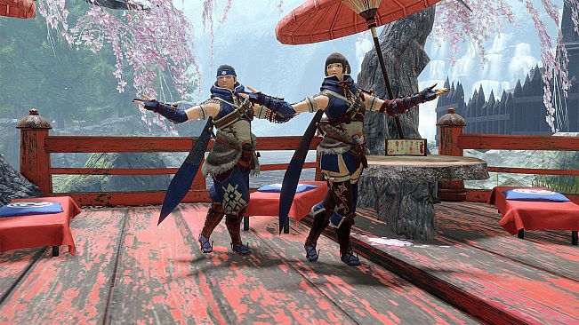 MONSTER HUNTER RISE - "Delightful Dance" gesture set